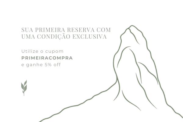 Sua primeira reserva com uma condição exclusiva. Utilize o cupom PRIMEIRACOMPRA e ganhe 5% off